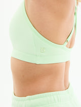 Thumbnail 4 of Plush Fleece Bralette - Honeydew, 4 of 7