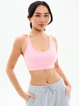 Thumbnail 4 of Plush Fleece Bralette - Plastic Pink, 4 of 5
