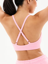 Thumbnail 2 of Plush Fleece Bralette - Plastic Pink, 2 of 5