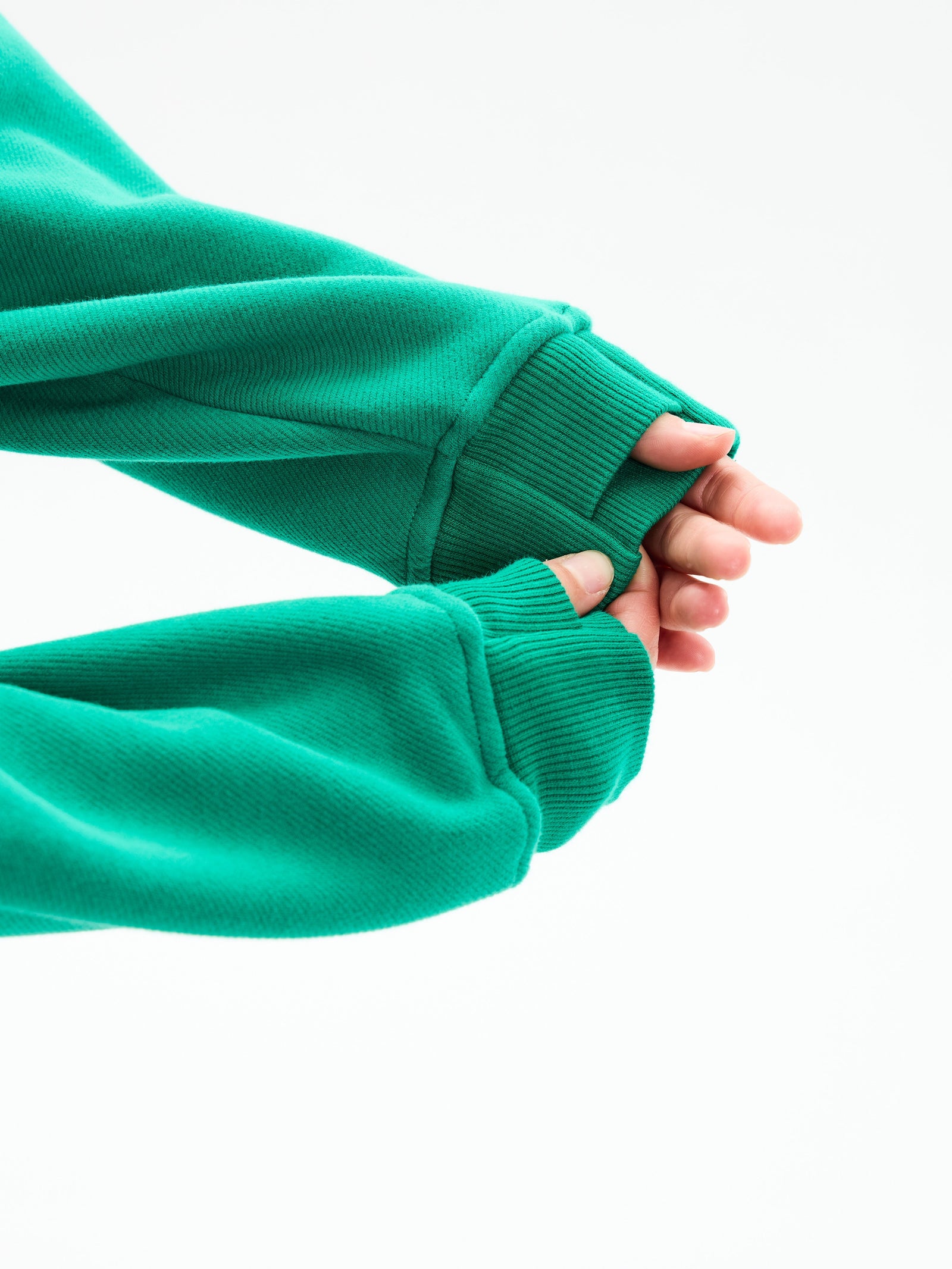 Plush Fleece Crew Pullover - Lucky Charm