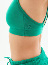 Thumbnail 3 of Plush Fleece Bralette - Lucky Charm, 3 of 6