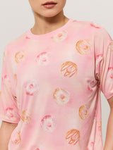 Thumbnail 1 of **PREORDER** Pajama Tee Shirt - Donut Print, 1 of 5