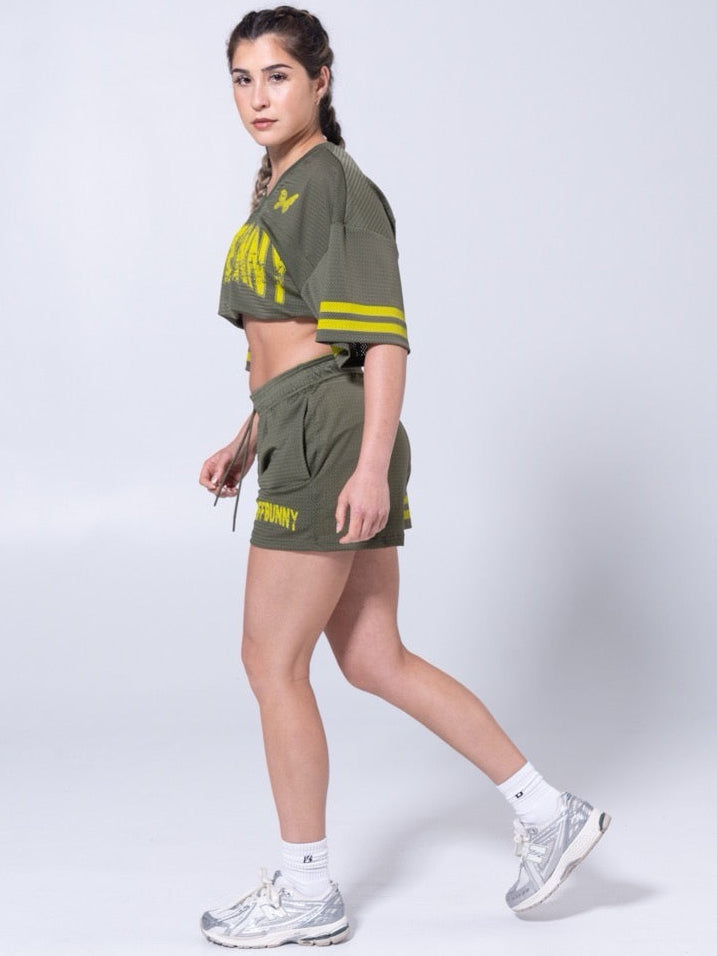 Iconic Mesh Short - Gamma Green