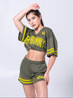 Iconic Mesh Jersey - Gamma Green