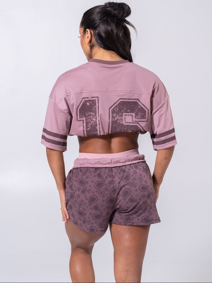 Iconic Mesh Short - Rose Water