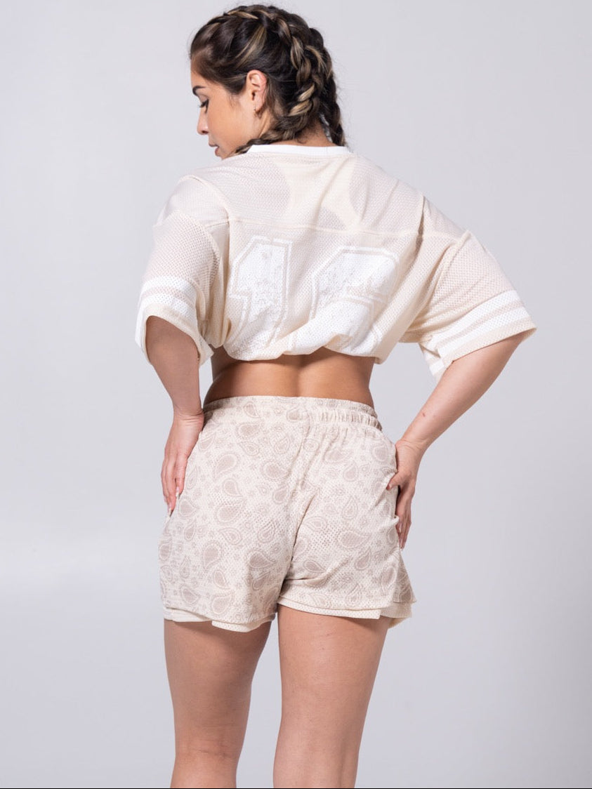 Iconic Mesh Jersey - Stardust