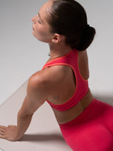 Thumbnail 4 of Sweetheart Nubre Sports Bra - Punch and Tequila Sunrise, 4 of 6