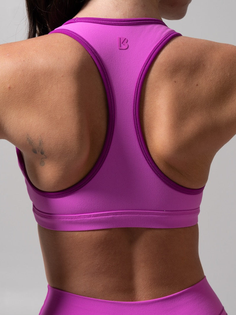 Sweetheart Nubre Sports Bra - Tango and Grape Juice