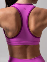 Thumbnail 3 of Sweetheart Nubre Sports Bra - Tango and Grape Juice, 3 of 7