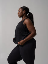 Thumbnail 4 of Go With The Flow Hip Tank - Onyx Black, 4 of 7