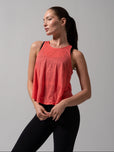 Go With The Flow Hip Tank - Tequila Sunrise