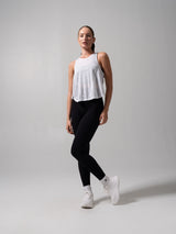 Thumbnail 2 of Go With The Flow Hip Tank - White, 2 of 7