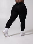 Airbrush Multi Pocket Legging - Onyx Black