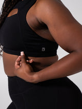 Thumbnail 3 of Sprint Her Sports Bra - Onyx Black, 3 of 7