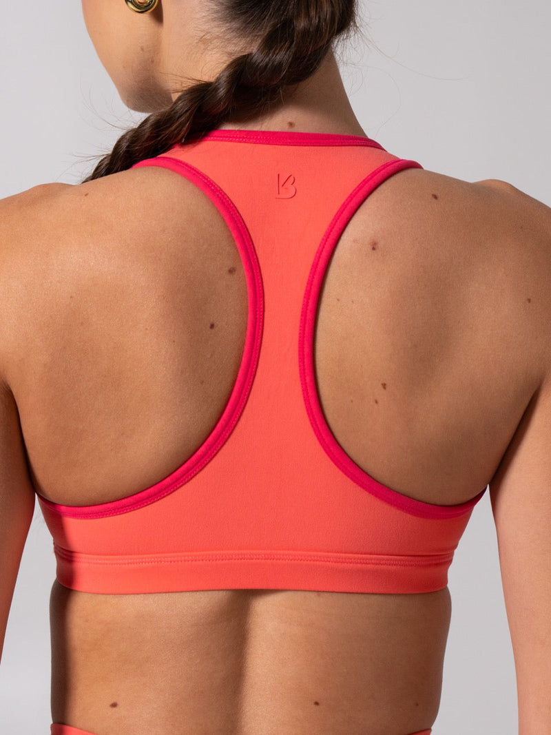 Sweetheart Nubre Sports Bra - Tequila Sunrise and Punch