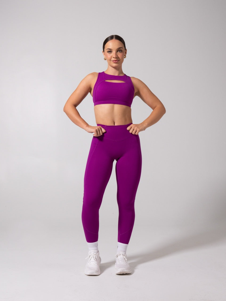 Sprint Her Sports Bra - Grape Juice