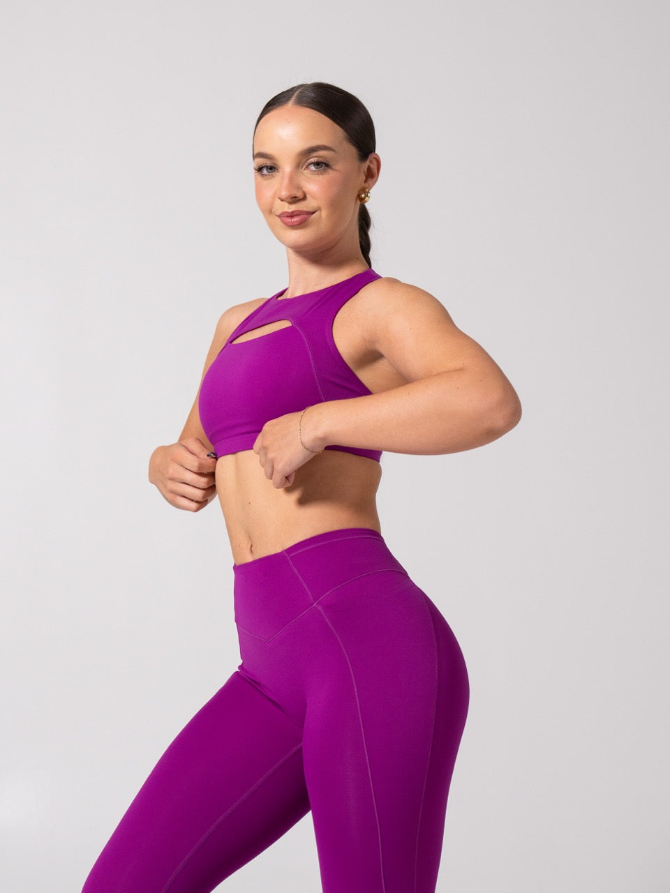 Sprint Her Sports Bra - Grape Juice