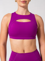 Thumbnail 3 of Sprint Her Sports Bra - Grape Juice, 3 of 8