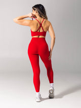 Thumbnail 5 of Legacy Legging - Lipstick Red, 5 of 7