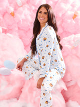 Thumbnail 1 of **PREORDER** Pajama Pants Set - Pancake Print, 1 of 2