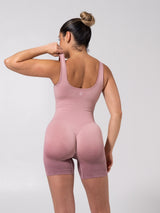 Thumbnail 9 of **PREORDER** Miracle Scrunch Seamless Bodysuit 5" - Heather Rose Ombre, 9 of 10