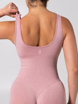Thumbnail 6 of **PREORDER** Miracle Scrunch Seamless Bodysuit 5" - Heather Rose Water, 6 of 11