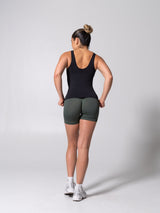 Thumbnail 9 of **PREORDER** Miracle Seamless Hip Tank - Heather Charcoal, 9 of 11