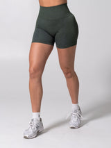 Thumbnail 4 of **PREORDER** Miracle Seamless Short 4.5" - Heather Limon Pepino, 4 of 10