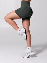 Thumbnail 1 of **PREORDER** Miracle Seamless Short 4.5" - Heather Limon Pepino, 1 of 10