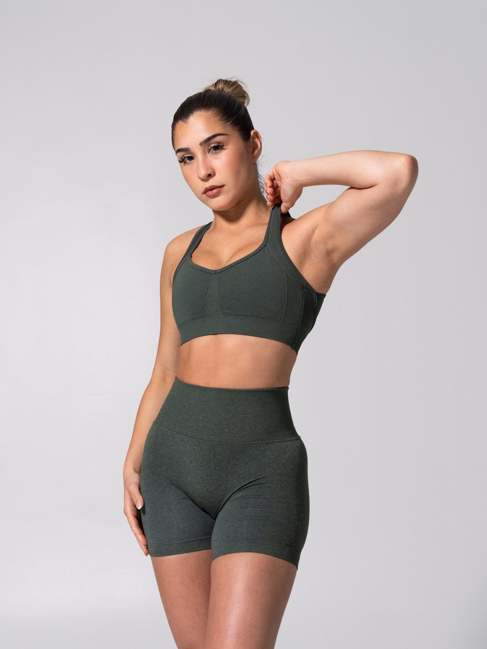 **PREORDER** Miracle Seamless Short 4.5" - Heather Limon Pepino