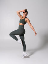 Thumbnail 6 of **PREORDER** Miracle Seamless Legging - Heather Limon Pepino, 6 of 9