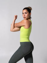 Thumbnail 7 of **PREORDER** Shape Seamless Hip Tank - Heather Margarita, 7 of 11
