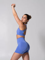 Thumbnail 8 of **PREORDER** Vida Seamless Sports Bra - Heather Azul, 8 of 9