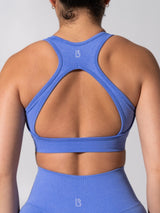 Thumbnail 5 of **PREORDER** Vida Seamless Sports Bra - Heather Azul, 5 of 9