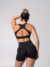 Thumbnail 10 of **PREORDER** Vida Seamless Sports Bra - Heather Charcoal, 10 of 10