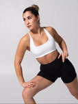 **PREORDER** Power Seamless Sports Bra - White