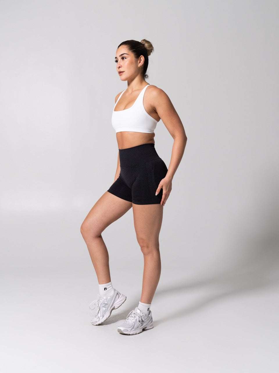**PREORDER** Power Seamless Sports Bra - White