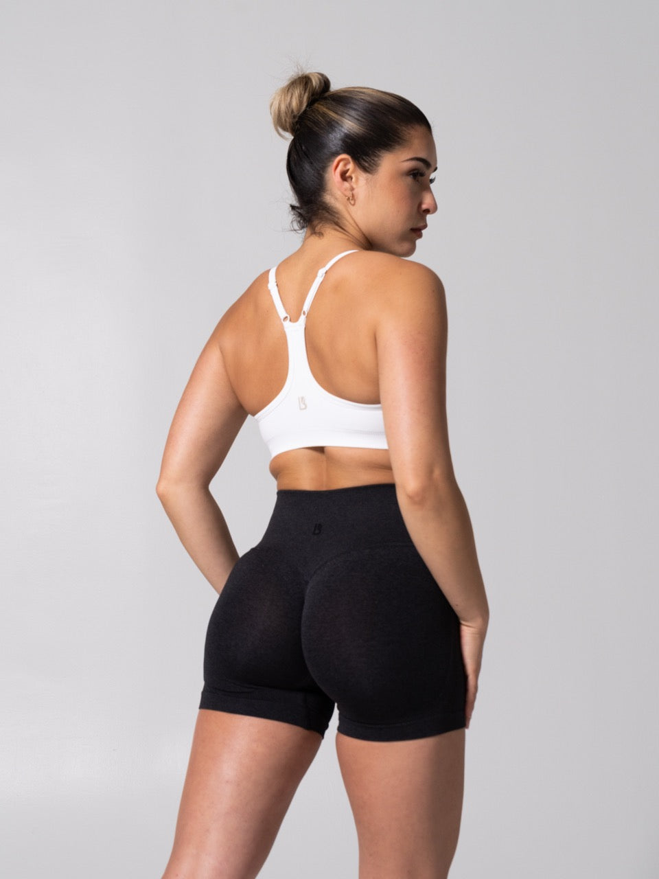 **PREORDER** Power Seamless Sports Bra - White