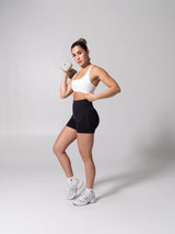 Thumbnail 10 of Power Seamless Sports Bra - White, 10 of 10