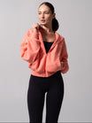 Threads Waist Zip Hoodie - Sorbet