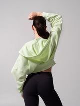 Thumbnail 5 of Threads Waist Zip Hoodie - Light Margarita, 5 of 7