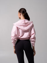 Thumbnail 7 of Threads Waist Zip Hoodie - Light Hot Mess, 7 of 11