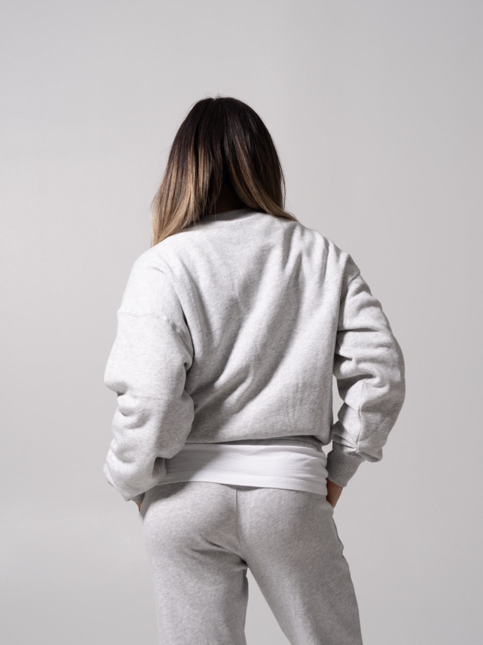 Threads Crew Pullover - Heather Grey