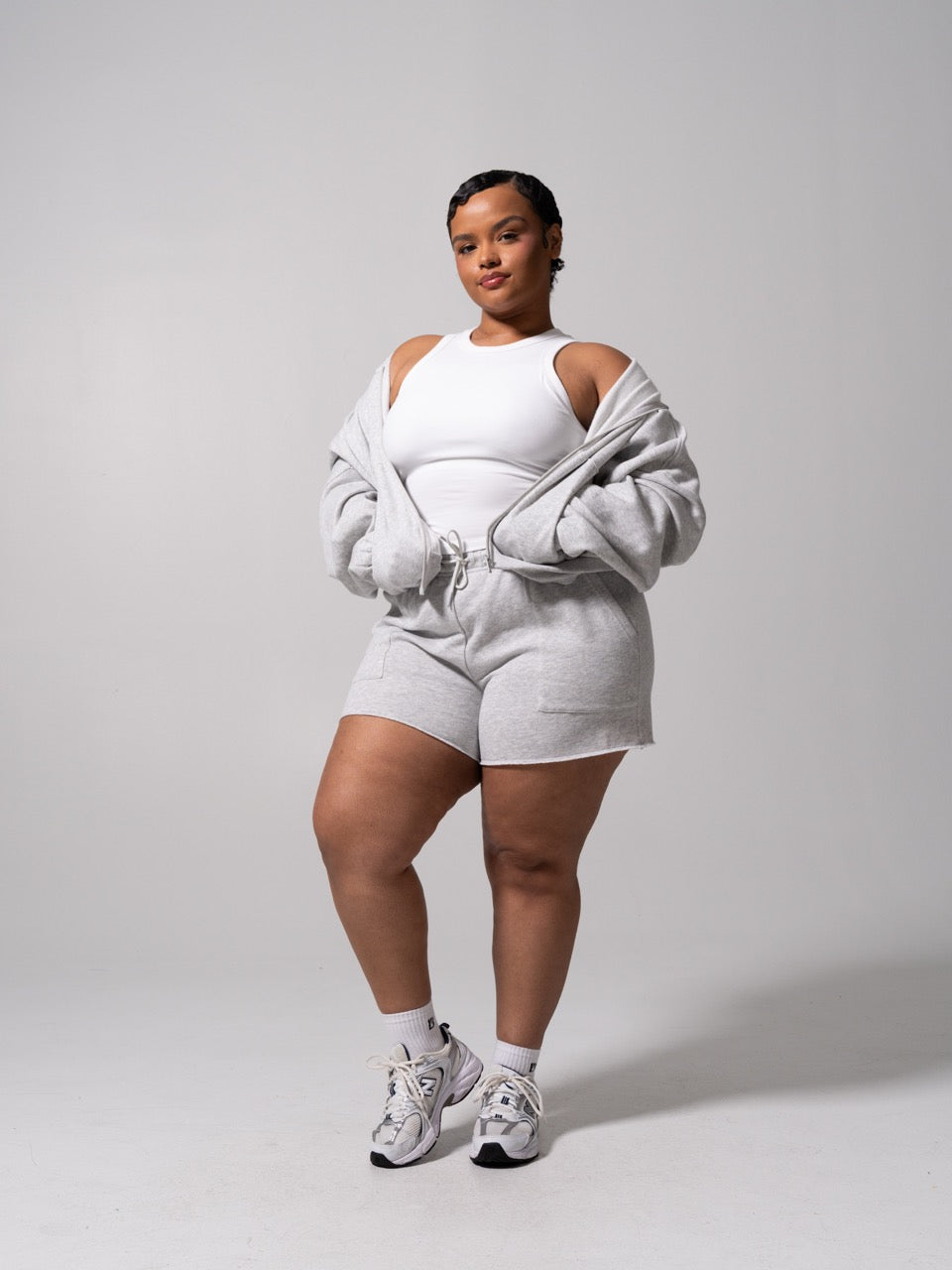 Threads Short - Heather Grey