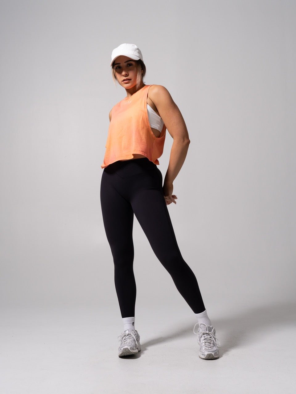 Essential Waist Tank - Lava Print