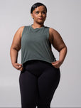 Essential Waist Tank - Limon Pepino