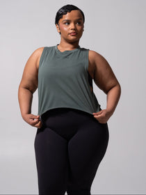 Essential Waist Tank - Limon Pepino