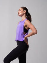 Thumbnail 4 of Essential Waist Tank - Taffy Purple, 4 of 6