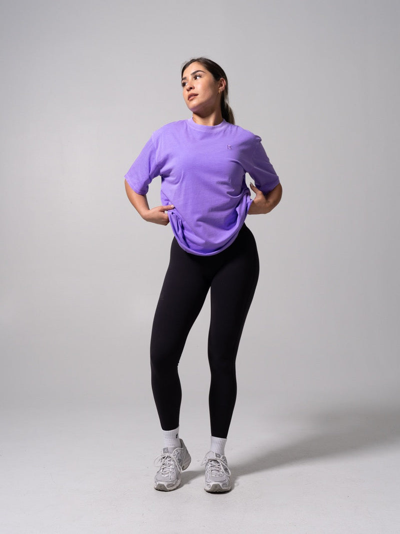 Essential Short Sleeve Tee - Taffy Purple