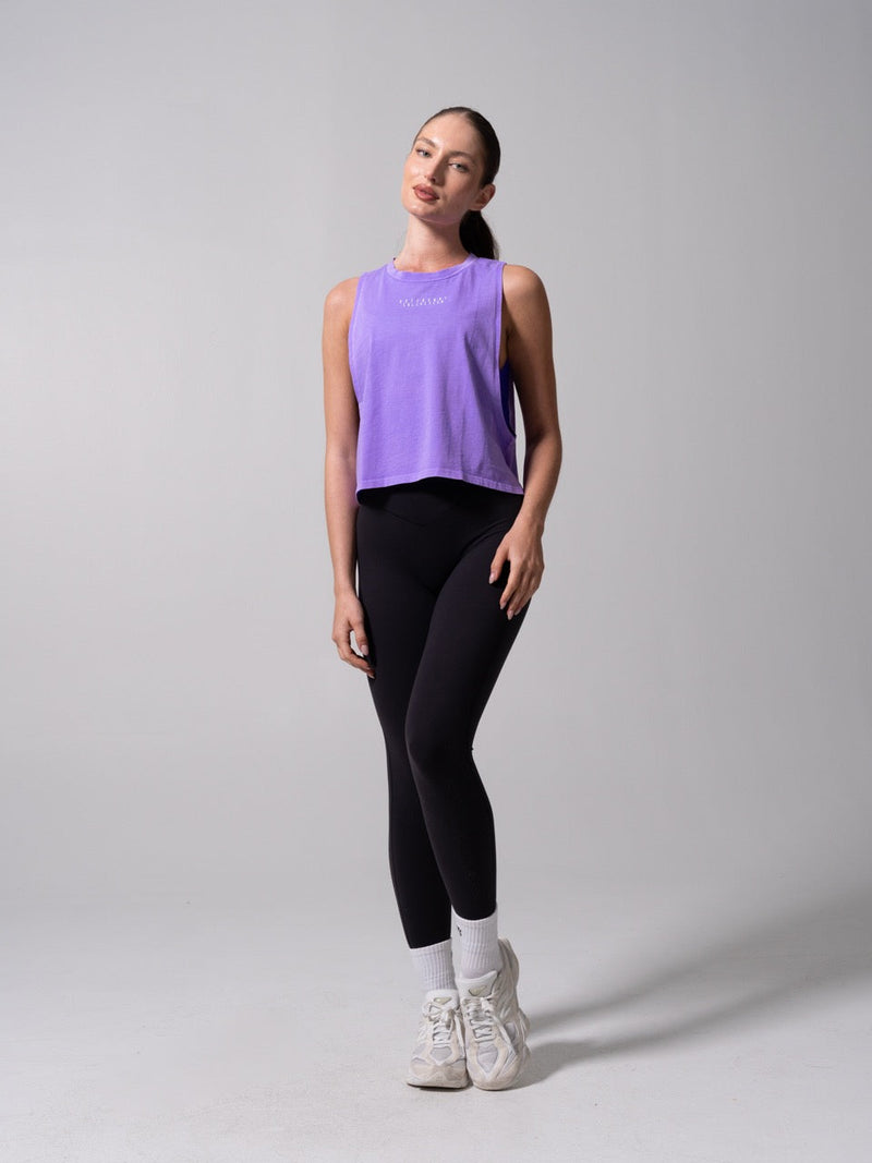 Essential Waist Tank - Taffy Purple